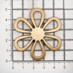 Клипсы для штор магнитные "Ромашка" с лентой, 4