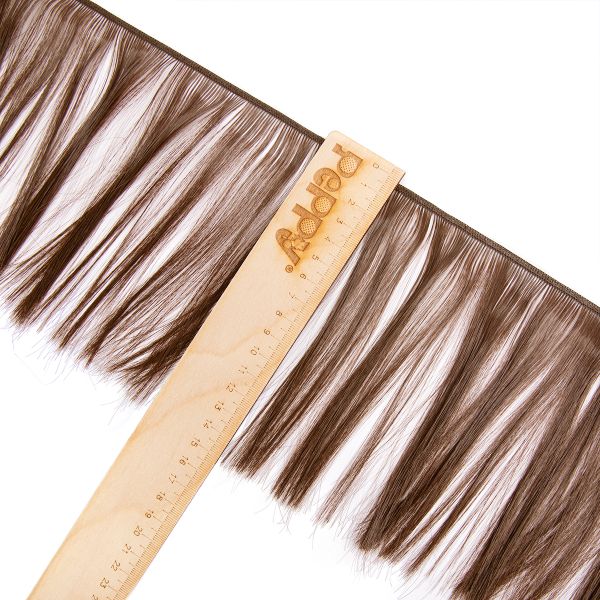 Трессы для кукол 15 см, 100 см, 25 г, 05 каштановый, HobbyBe HAR-7