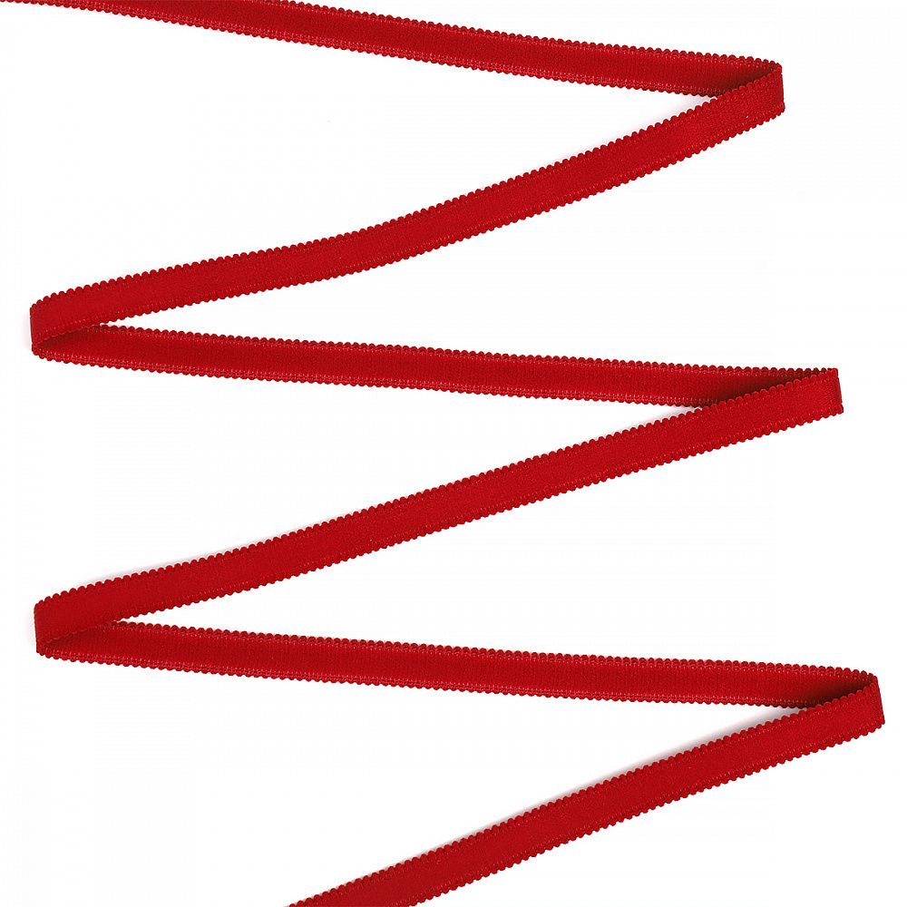 Резинка бельевая (бретелечная) 10 мм / 20 метров, 101 т.красный, Lauma, 982899