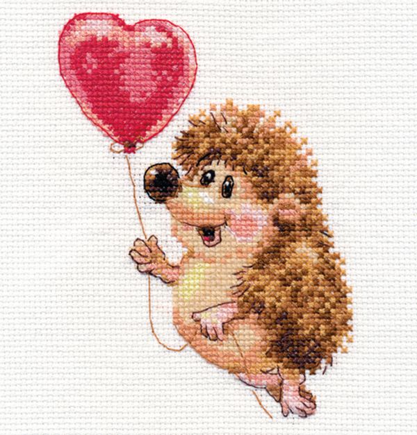 Набор для вышивания нитками Алиса, На седьмом небе 10х13 см