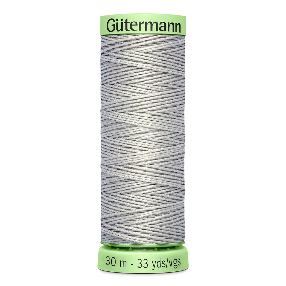 Нитки отделочные Gutermann Top Stitch, 30м, 038 св.серый, 5 катушек