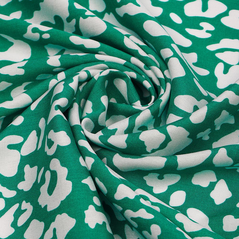 Штапель 90 г/м², 145 см / 2 метра, TBY.Vi.pr.E1323.5.2, цв.05 зеленый