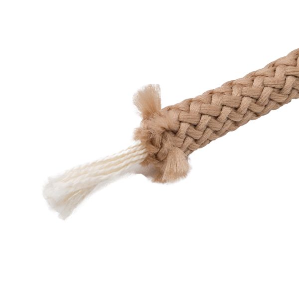 Шнур отделочный ⌀7.0 мм / 100м (хлопок 21%, полиэстер 79%) (бежевый), Р5286