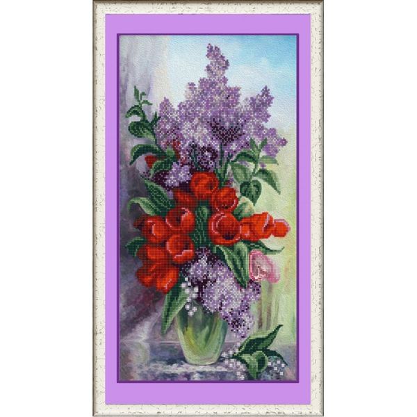 Рисунок для вышивания Конек (ткань), 1358 Весенний аромат 25х45 см