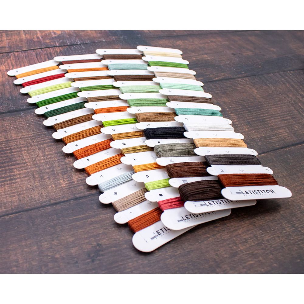 Набор для вышивания нитками LetiStitch L9948, Связь душ 29х29см