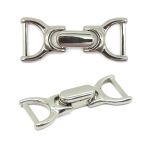 Пряжка-застежка 18 мм никель мет, 4 шт