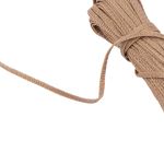 Стропа (ременная лента) 5 мм / 25 метров, толщ. 1.25 мм, [5.6 г/пог.м], 100% п/п, рис.9688, бежевый, Gamma С3857Г17