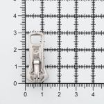 Слайдер (замок) для молнии трактор Arta Т6 (6 мм), никель -F, уп.10 шт, S090319