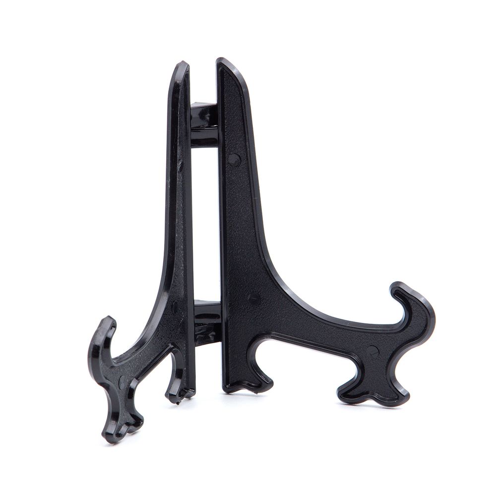 Подставка для декоративных тарелок, h10.5 см, 2 штук, AR890, черный