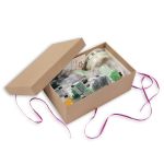 Подарочный набор бисера Preciosa 10/0 (2.3 мм), 250 г, 1-й сорт, №01, PNGB-50