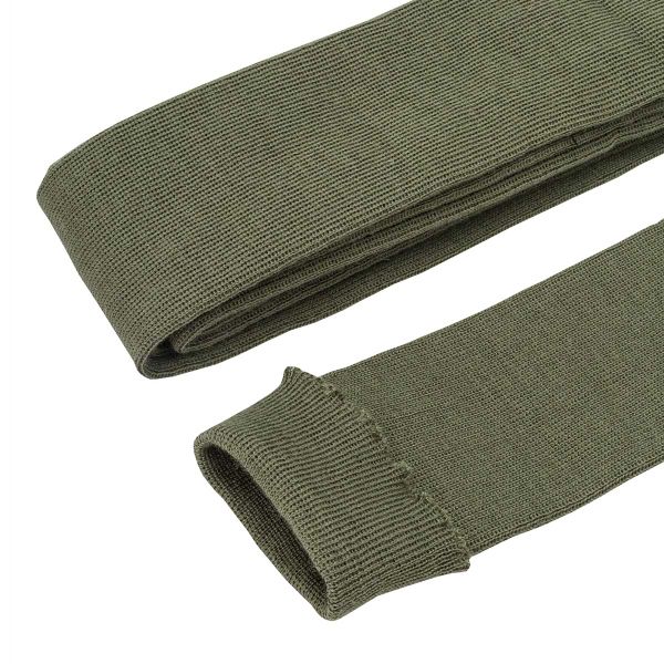 Манжет (рукав) тонкий (30% шерсть, 70% акрил), 14 кл, 1х1, 7см / 3м (840 Полынь)