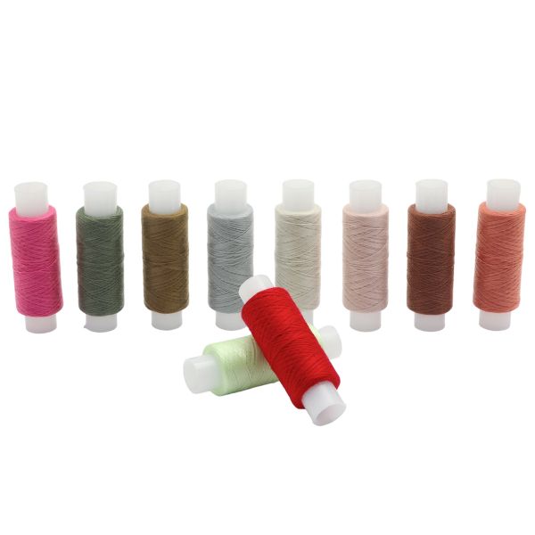 Швейные нитки (набор) 50/2, 10 кат. по 200 метров, ассорти №11, Astra&Craft