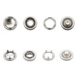 Кнопка рубашечная (джерси) закрытая ⌀10.5 мм, 144 шт, МЕТАЛЛ, никель, NEW STAR