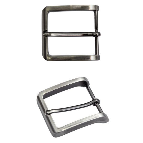 Пряжка ременная металл 40 мм, T.Nickel, 3 шт