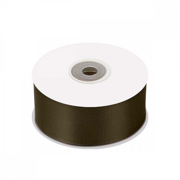 Лента репсовая (в рубчик) 38.0 мм / 22.8±1 метра, 814 коричневый, Magic4Hobby