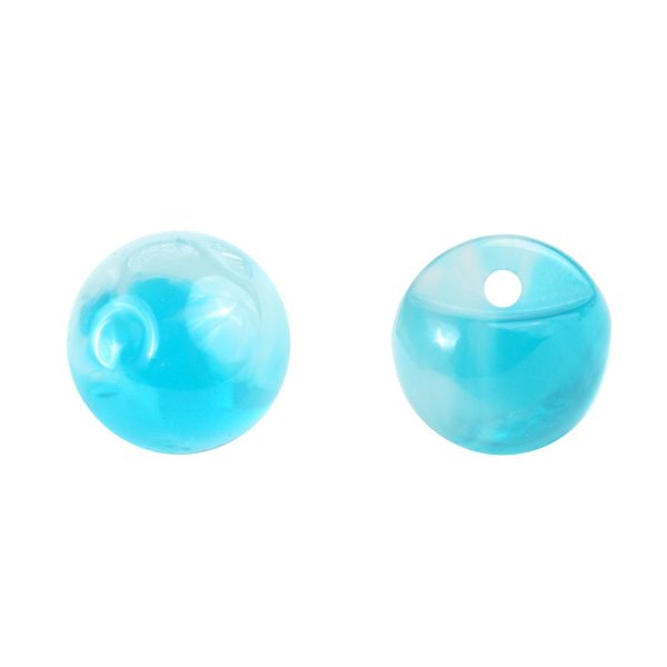 Пуговицы на ножке под камень из смолы 11мм (топаз), 100 шт