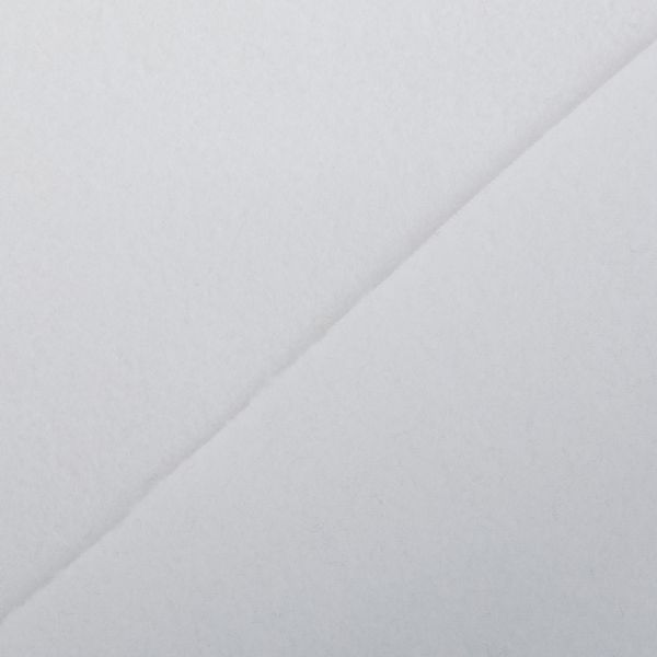 Флис 2-сторонний 280 г/м², 150х160±5 см, белый/white, Gamma FG-005N