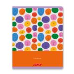 Тетрадь ученическая общая, глянцевая ламинация, A5+ 96 л. на скобе 60 г/м², белизна 100%, 5 шт, клетка в термоусадочной пленке, 000788 Рожицы, Светоч 96ТЕТк-004