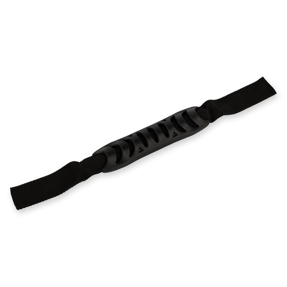 Ручка со стропой пластик Gamma RB001, (25 мм) 127х25х20 мм, 10 шт, черный