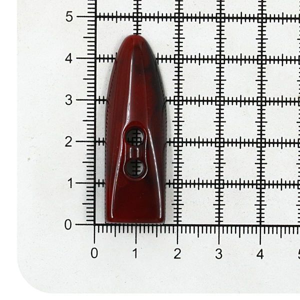 Пуговицы 2 прокола (3.02-1344-46) (т.бордовый мрамор), Б28, 20 шт