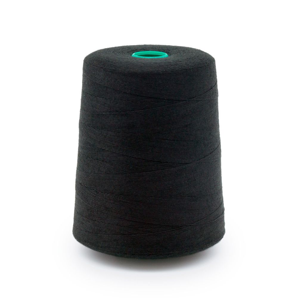 Нитки особо прочные Bestex 20/3, 3000 м, 200 черный