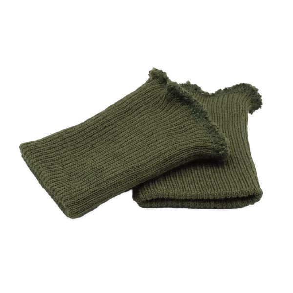 Манжеты трикотажные 6.5х9.5 см, 1 пара, тонкие, 840 полынь