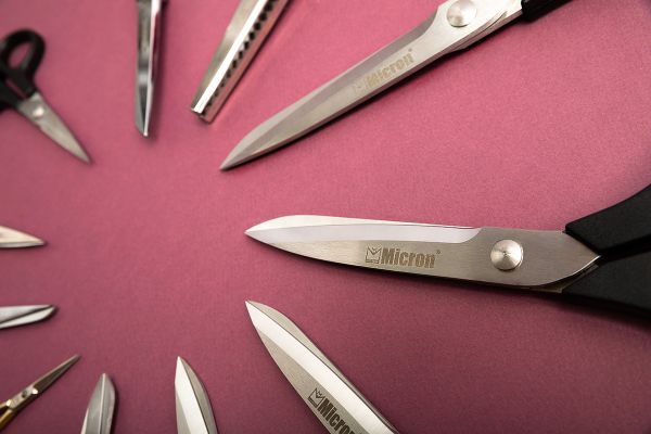 Ножницы рукодельные 12.5 см, в чехле Micron VIT-30