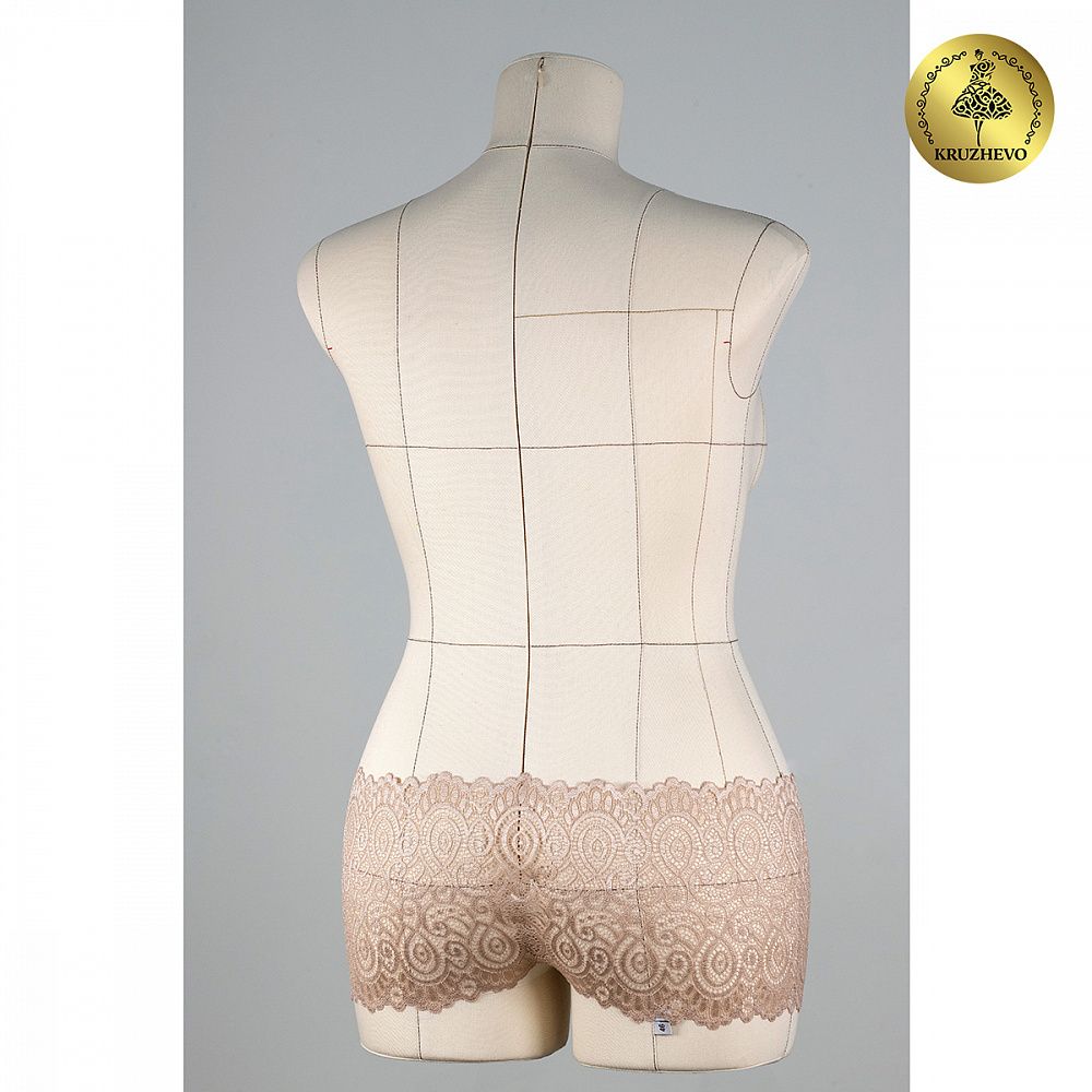 Кружево бельевое эластичное 180 мм / 120 м, L1351 цв.L168 серебристый пион, Kruzhevo