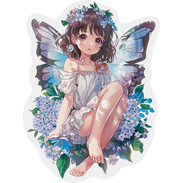 Пазл фигурный деревянный 