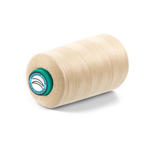 Нитки универсальные Nitka 40/2, 4570 м (5000 ярд) / 1 кат., 454 св.бежевый