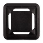 Накладка для крепления ремня пластик 25 мм, 100 шт, черный, Gamma RP01