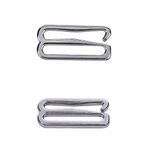 Крючки для бюстгальтера металл 18.0 мм, 918C цв.никель, уп.100 шт