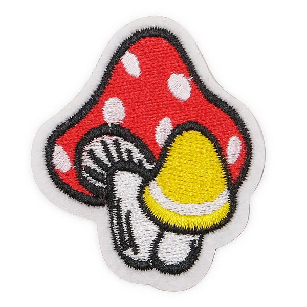 Термоаппликация Грибы, 4.2х3.4см, Hobby&Pro