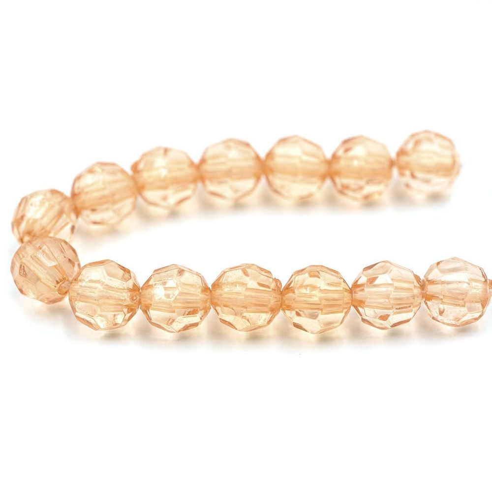 Бусины акрил ⌀8 мм, 25 г, Astra&Craft, 76