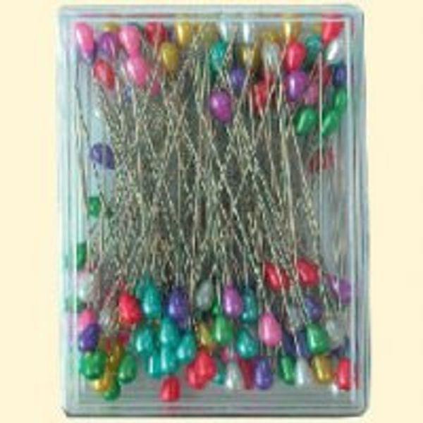 Булавки наметочные Ромашка, в коробке, размер 10х7х65 мм, уп. 144 шт