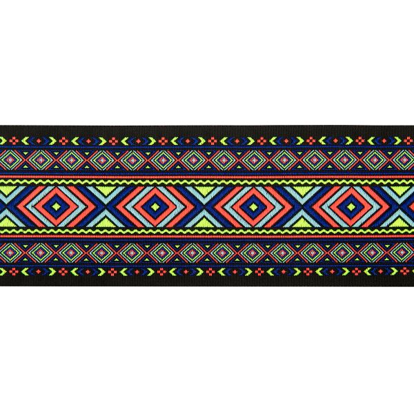 Лента (тесьма) жаккардовая 70.0 мм / 10±0.5 метров, 3, Gamma TRJ-116YP