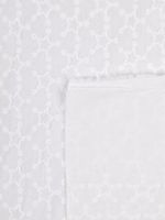 Ткань шитьё (прошва) 100 г/м², 150 см / 2 метра, TBY.Emb.8228.1.2, цв.01 белый