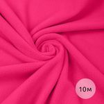 Флис 2-сторонний 190 г/м², 150 см / 10 метров, N-TBY-0059-338, цв.F338 неон розовый