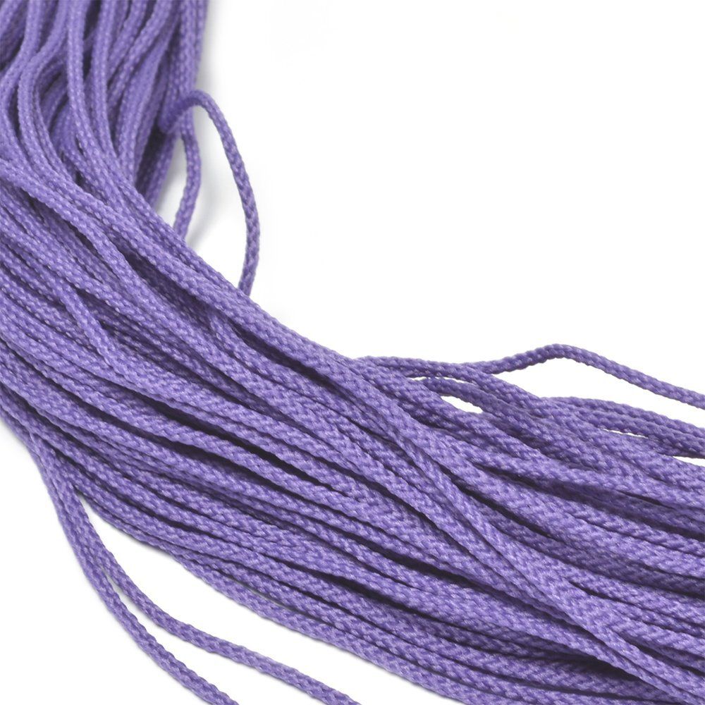 Шнур для мокасин 1.5 мм / 100 метров, фиолетовый