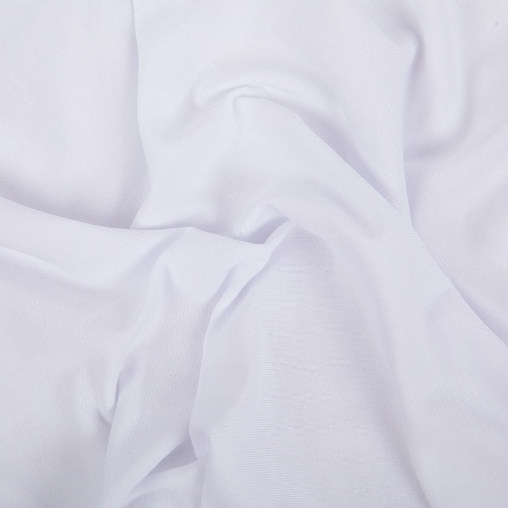 Кулирка 150±5 г/м², 40/1 Comp.Penye FULL LYC, 170 см / 10 метров, 02 белый/white, Gamma GCM