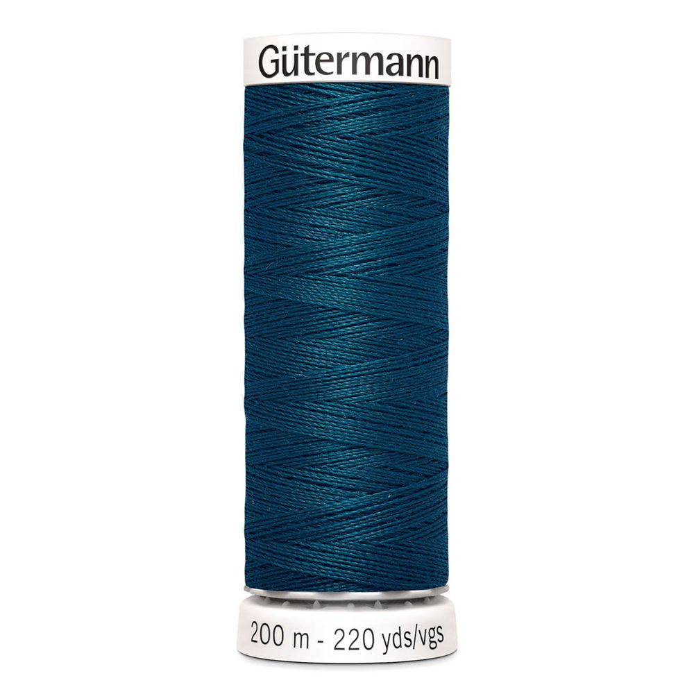 Нитки универсальные Gutermann Sew-all, 200м, 870 малахит, 1 катушка