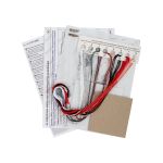 Набор для вышивания нитками Panna, Живая картина Броши. Карпы кои, 3.7x7.5 см