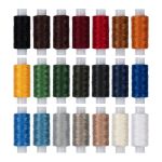 Нитки армированные 45ЛЛ, 200 м, КН ассорти 21 шт, Красная нить