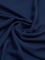 Штапель 110 г/м², 145 см / 2 метра, TBY-Vi-30-11.2, цв.11 т.синий