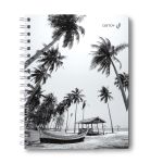 Тетрадь общая с твердой обложкой, матовая ламинация A5 96 л. на гребне 65 г/м², белизна 100% 4 шт клетка, 01558 Сквозь солнечные очки, Светоч Т213