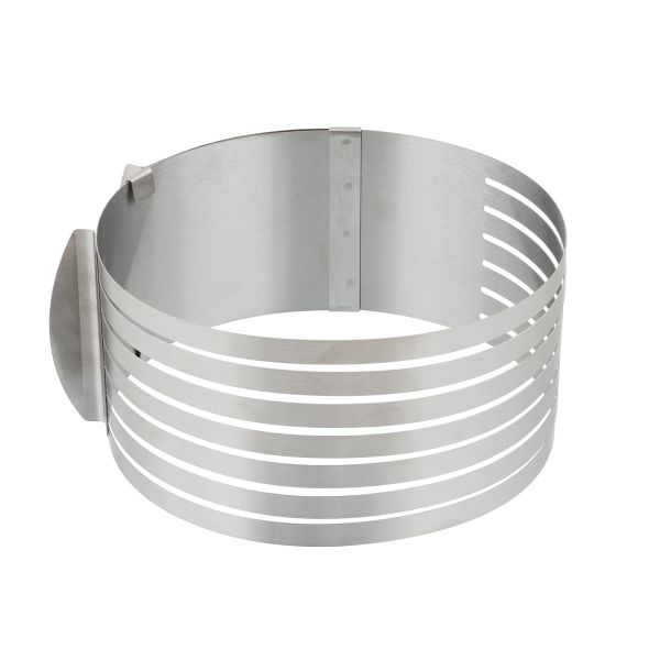 Кольцо для нарезки бисквита металл, 1 шт, нержавеющая сталь, S-Chief SHF-0315