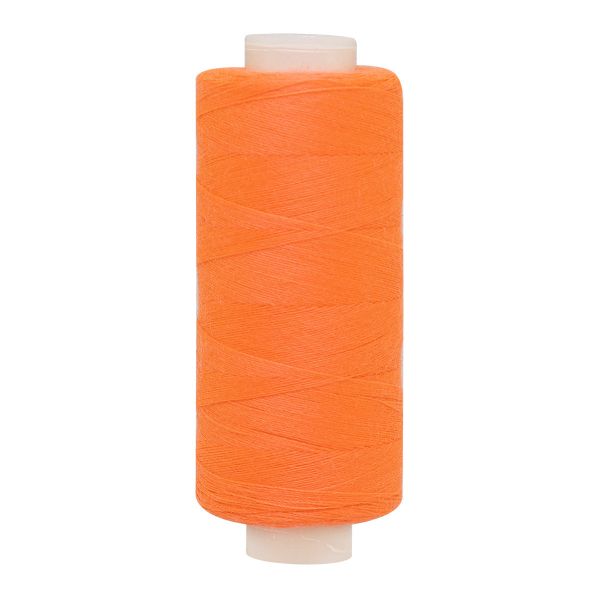 Нитки швейные бытовые Bestex 40/2, 365 м (400 ярд) / 10 кат., 398 коралловый неон