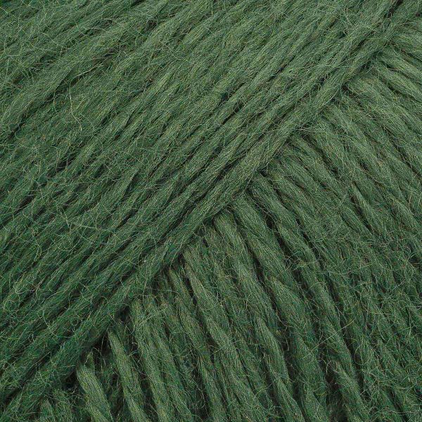 Пряжа Люблю вязать Фитнес 200 / уп.6 мот. по 50 г, 200 м, 490 темно-зеленый