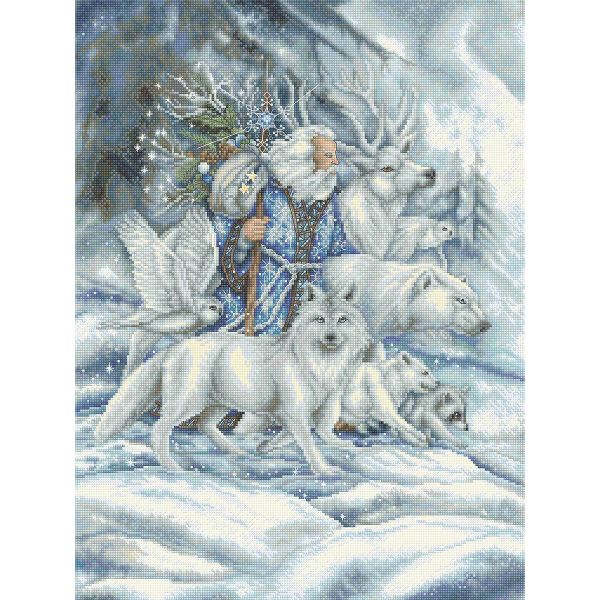 Набор для вышивания нитками LetiStitch L8070, Идите как один, 31х41 см