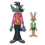 Набор для шитья "Miadolla" CMF-TF-0447 Заяц и Волк из «Ну, погоди!», Miadolla, CMF-TF-0447